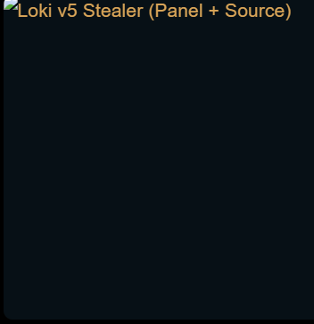 Loki v5 Stealer (Panel + Source)
