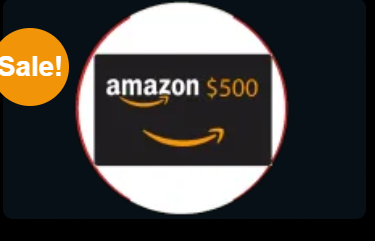 $500 India Amazon Gift Card