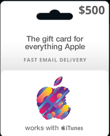 $500 iTunes Gift Card (USA)