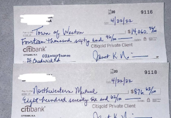 CITI BANK DEPOSIT CHECK | $2000 – $5000